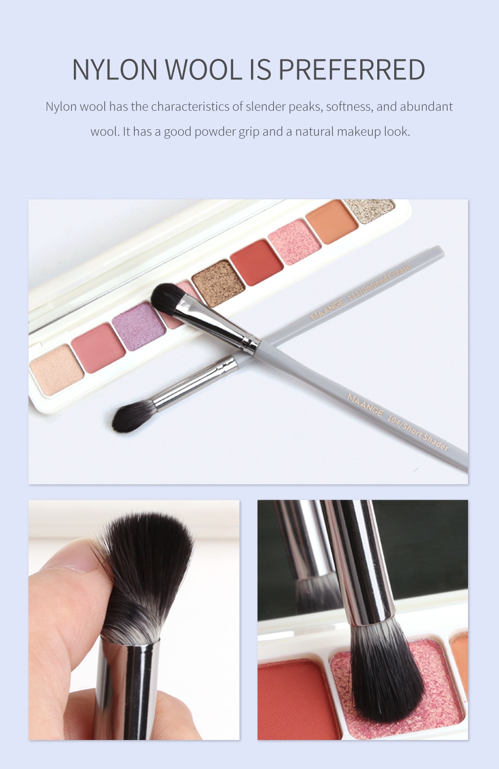 Makeup Brushes Tool Set 5/14 Pcs