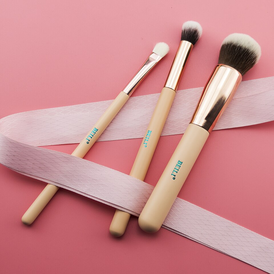 Women's Travel Makeup Brush Set 6 Pcs