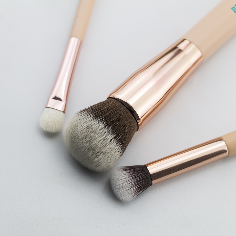 Women's Travel Makeup Brush Set 6 Pcs