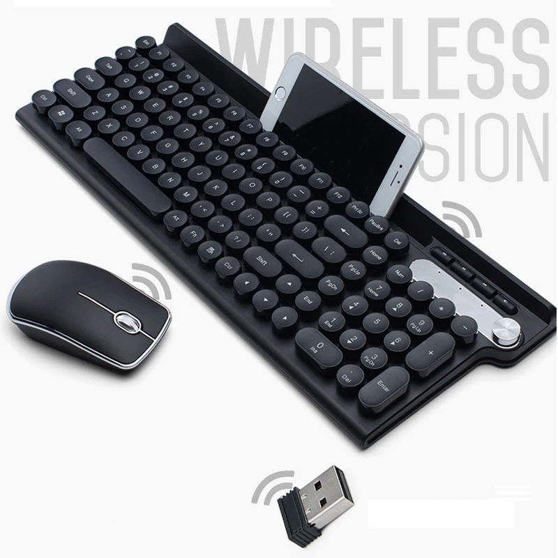 Rechargeable USB Wireless Keyboard and Mouse