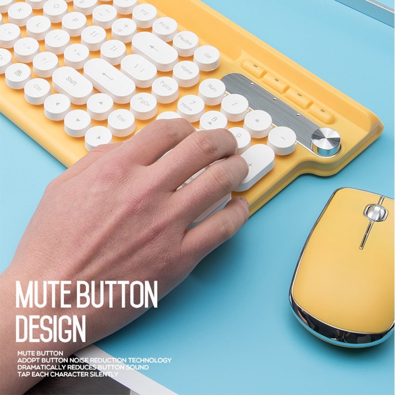 Rechargeable USB Wireless Keyboard and Mouse